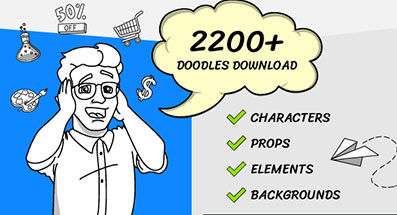 doodle graphics pack